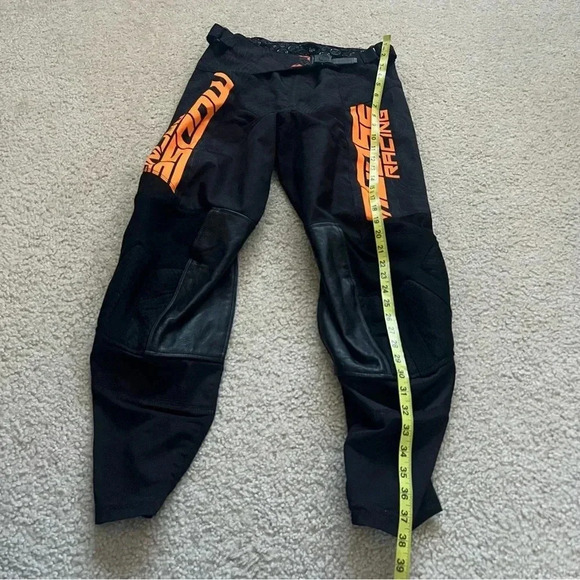 Moose Racing M1 Agroid Racewear Pants Men’s Size 28 Black Orange Motocross, - Picture 6 of 15